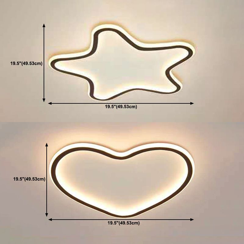 Accesorio montado en el techo negro de techo sombreado de aluminio sombreado led.