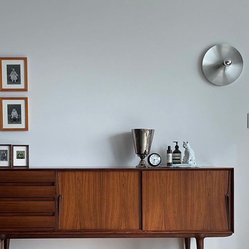 Postmodern Sconce Light Fixture Metal 1 Head Wall Light Fixture for Bedside