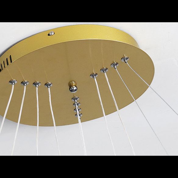 Luce a sospensione a sospensione a più livelli Luci a sospensione in gel di silice in stile nordico