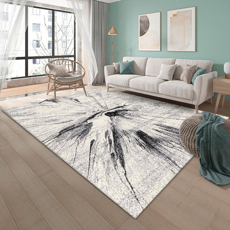 Modern Abstract Patroon Tapijt Polyester Gebied Rug Stain Resistent gebied Rug voor woonkamer