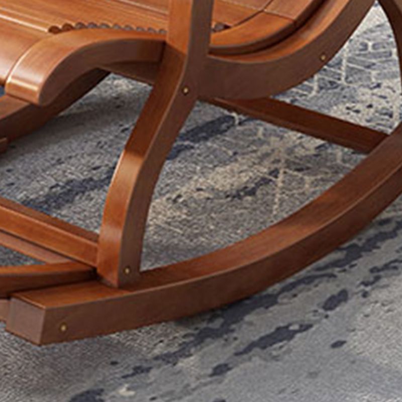 Chinese Solid Wood Lazy Sofa Chair Home Rocking Chair for Living Room