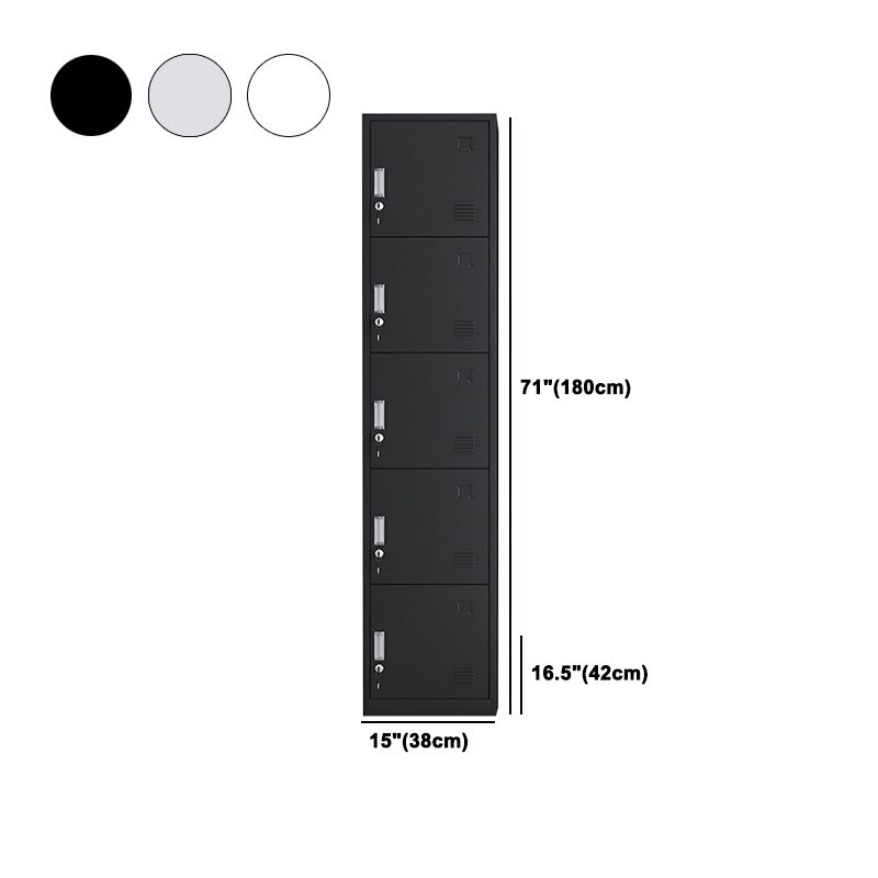Contemporary Metal Wardrobe Armoire Hinged Wardrobe Closet for Home