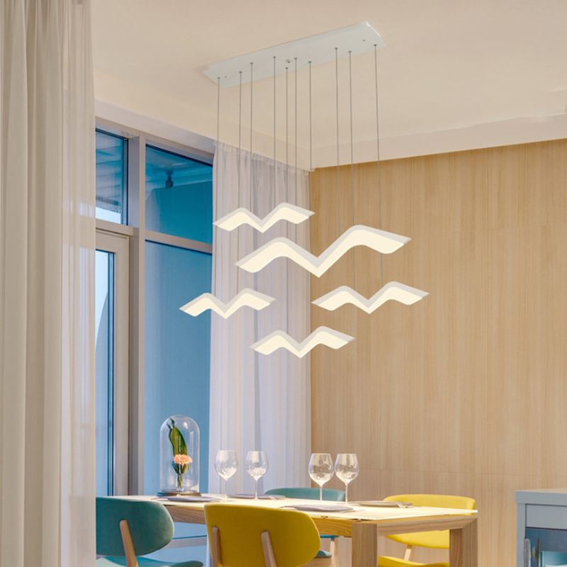 Pendentif en forme de mouette