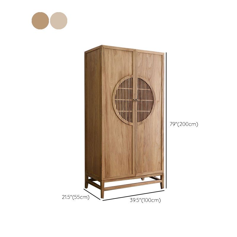 Modern Style Wardrobe Cabinet Clothes Rail Wooden Wardrobe Armoire