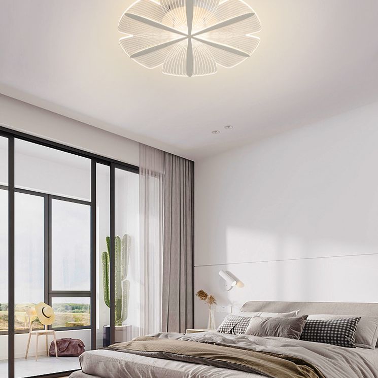 Florale Acryl Deckenmontaged Light Simplicity LED LED -Montage Beleuchtung für Schlafzimmer
