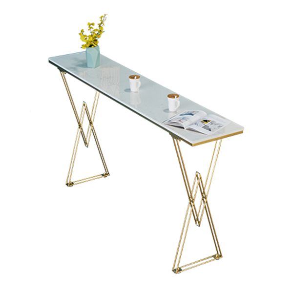 Glam White Wood Table and Stool Set 1/2/3/5 Pieces Double Pedestal Counter Set