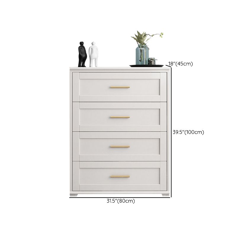 17.55-inch Width Solid Wood Storage Chest Classic Glam Storage Chest Dresser