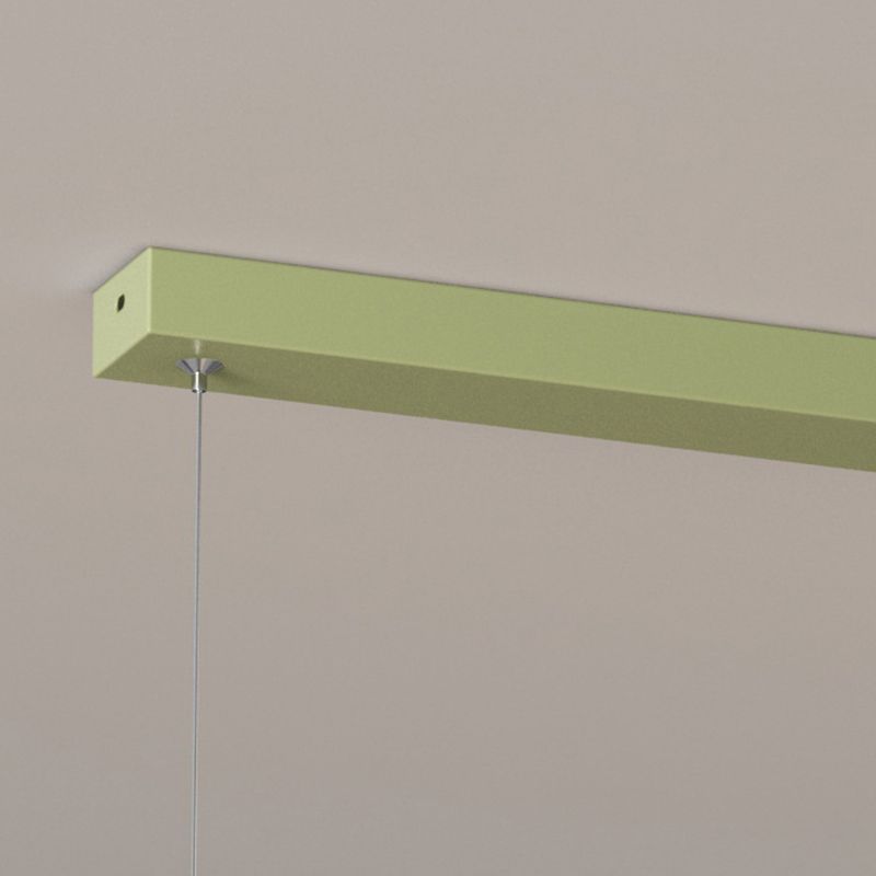Simple Shape Hanging Lamp Modern Island Chandelier Lights for Dining Room