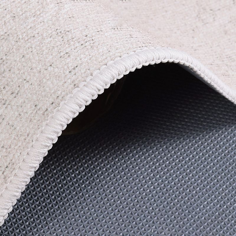 Tapis Chic à blocs de couleurs, moderne, en lin, antidérapant, pour la décoration de la maison