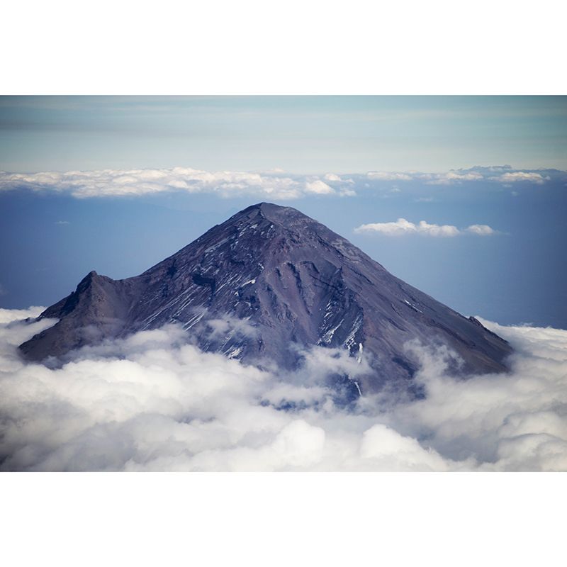 Eco-friendly Photography Wallpaper Mountain Living Room Wall Mural