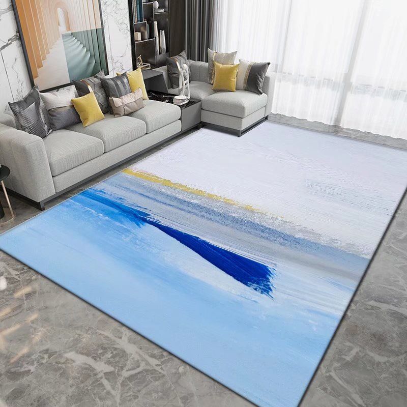 Eenvoud Area tapijt trendy polyester abstract patroon binnen tapijt niet-slip tapijt voor woonkamer