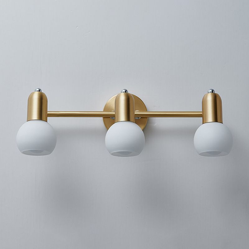 Kugel Glaswand montierte Lichter moderne Wandleuchten für Badezimmer