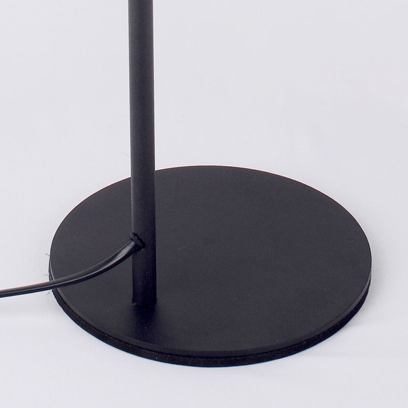 Lampe de table de cylindre moderne métal 1 lampes à table légère pour l'étude