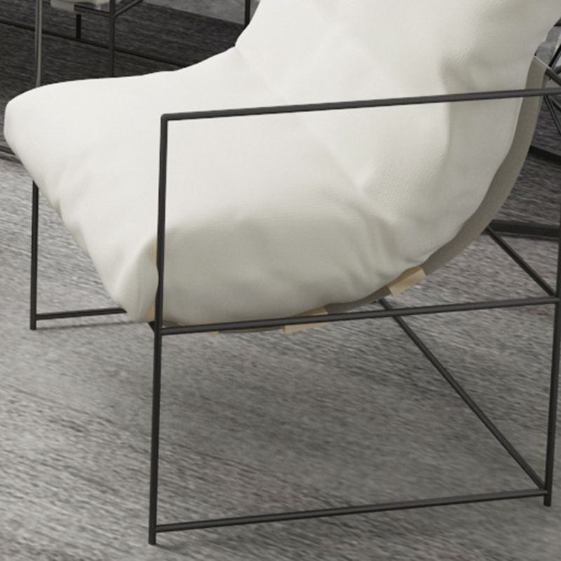 Modern White Stain Resistant Seating Tuxedo Arm Sofa for Bonus Room
