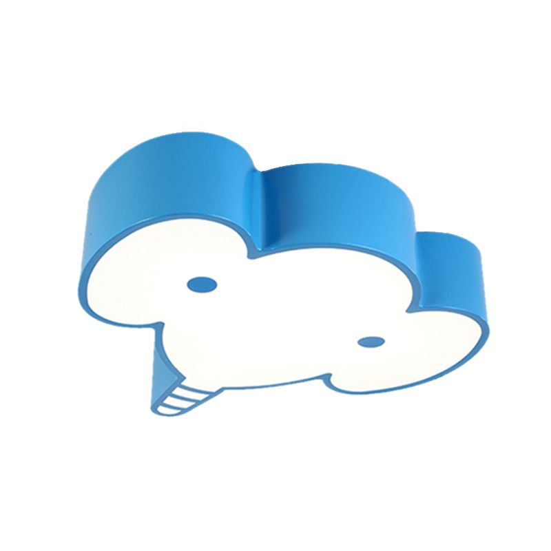 Metal Elephant Ceiling Mount Light Kindergarten Nursing Room Lovely Ceiling Lamp