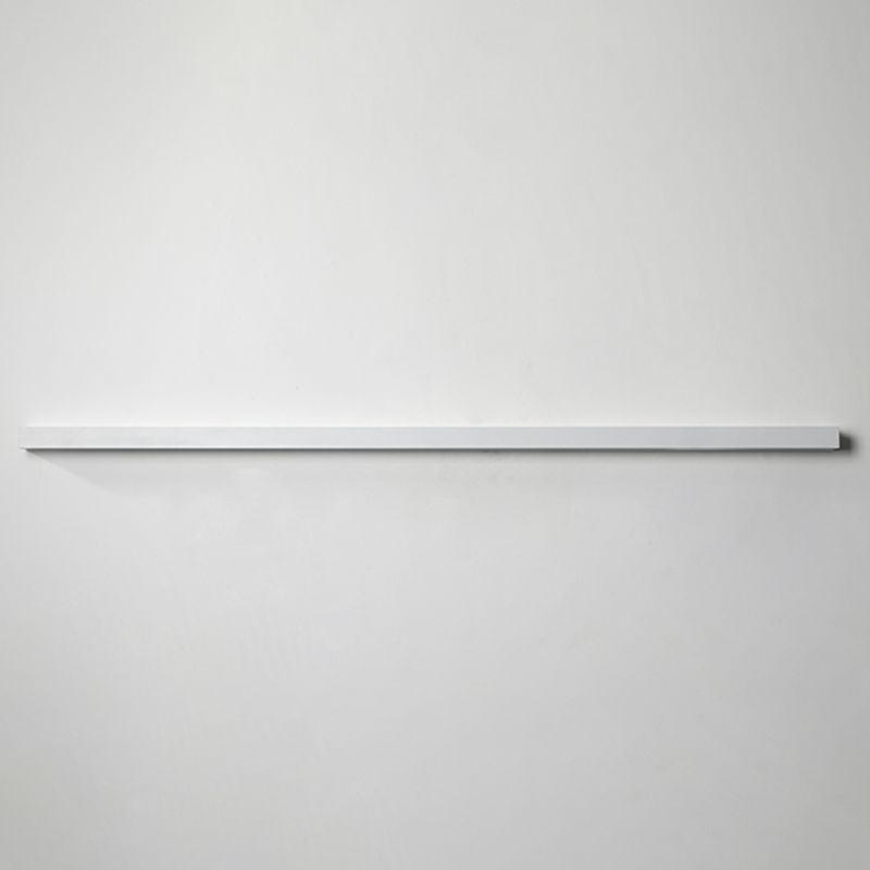Luz de pared de metal de forma lineal Estilo moderno de 1 luces Luz de pared de 1 luces