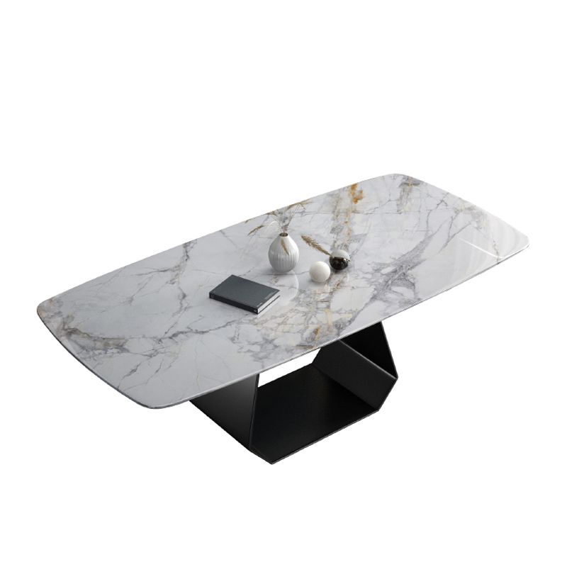 Modern 1/2/7 Pieces Dining Table Set with Marble Top Rectangle Dinette Set