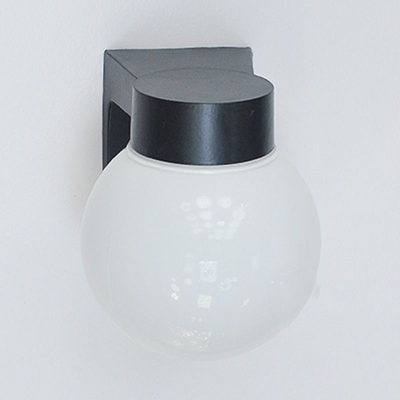 Kugelform Glaswand Licht moderner Stil 1 Leicht Wandmontaged Beleuchtung