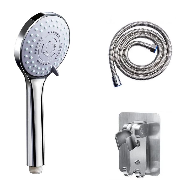 Modern Plastic Shower Head Wall-mounted Shower Head with Adjustable Spray Pattern