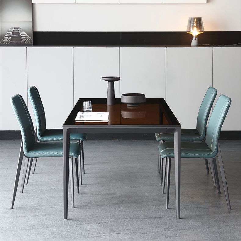 1/4/5/7 Pcs Dining Room Table and Chair Rectangular Dining Room Table Set