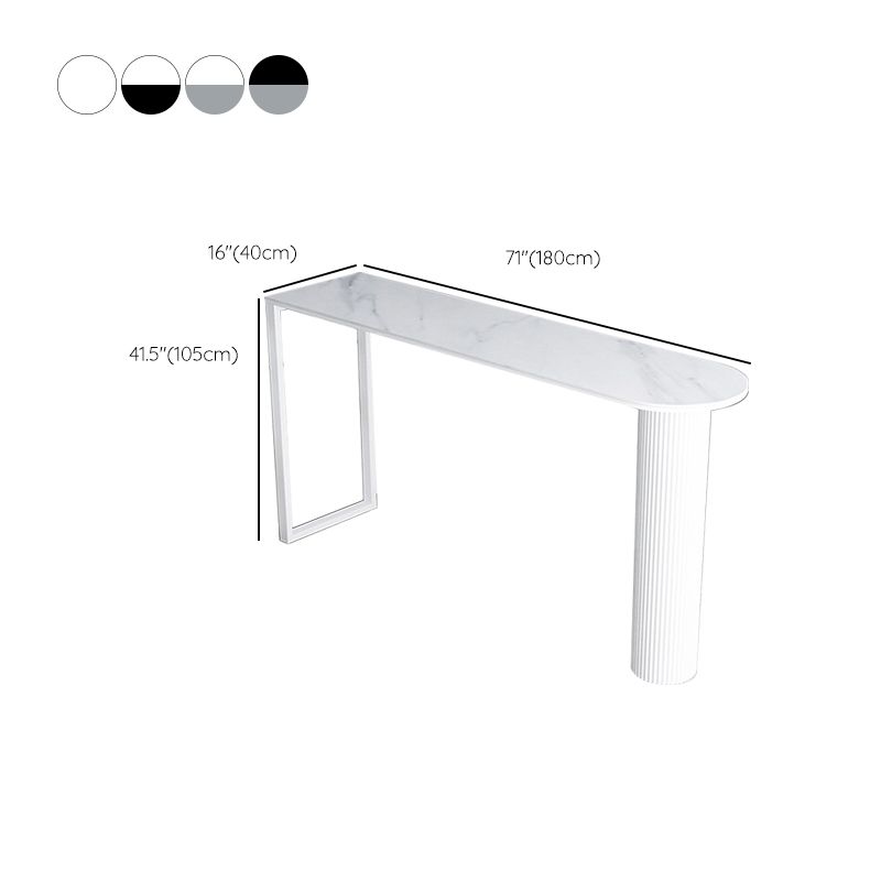 Industrial Bar Table Set 1/5 Pieces Stone Pub Dining Set for Indoor