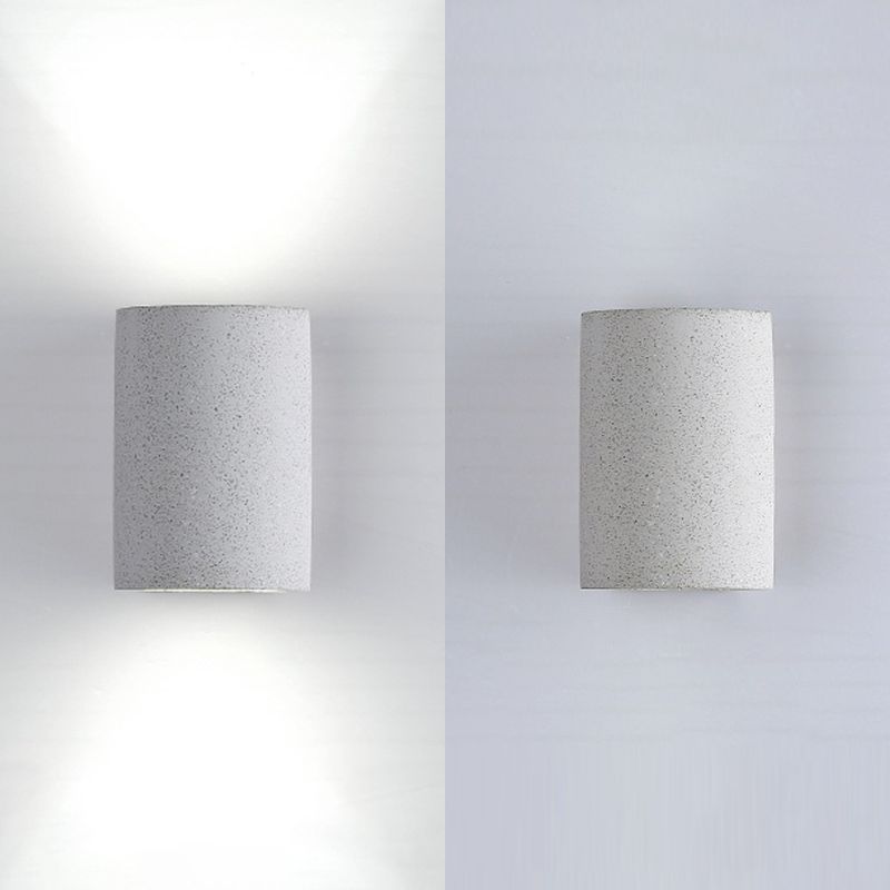 Wohnzimmer ein Kopfwandleuchten moderne Zementwandmontageleuchte