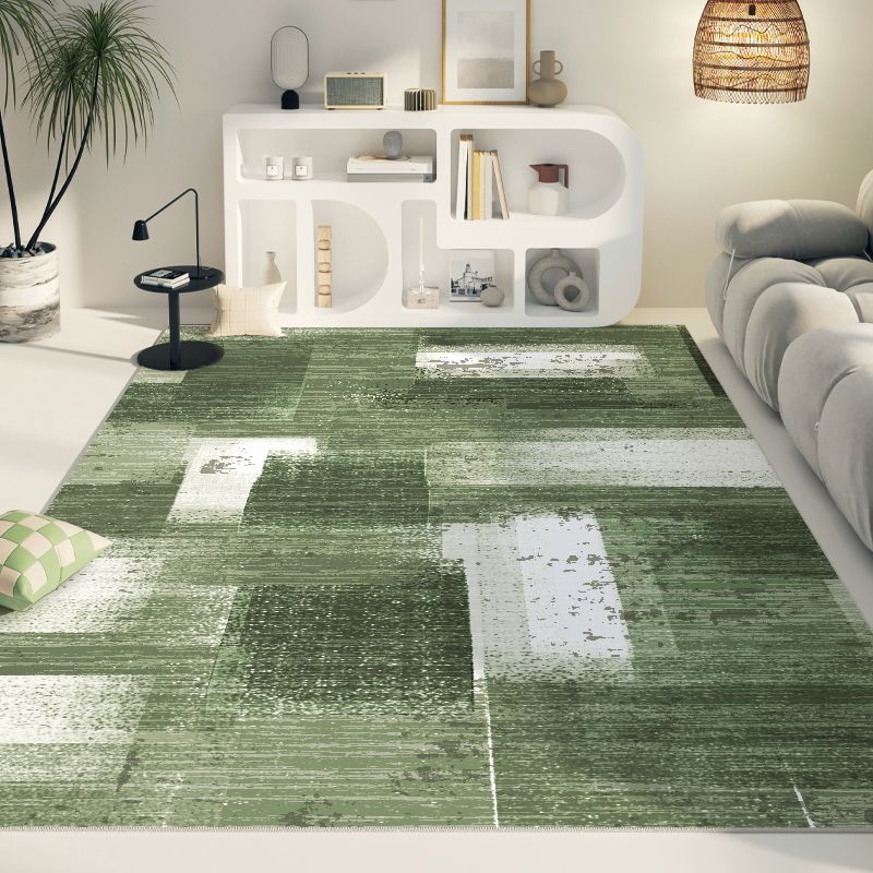 Casual Rug Trendy Area Rug Polyester Easy Care Carpet Nordic
