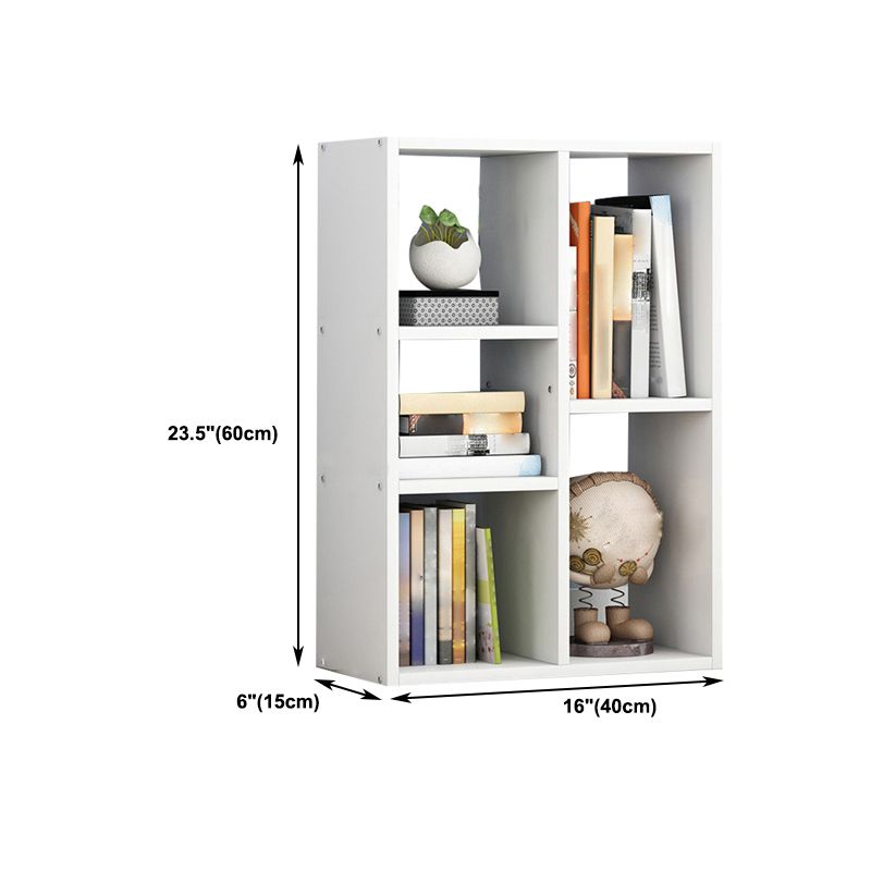 Wooden Bookcase Modern Home Living Room Bedroom Rectangular Bookshelf
