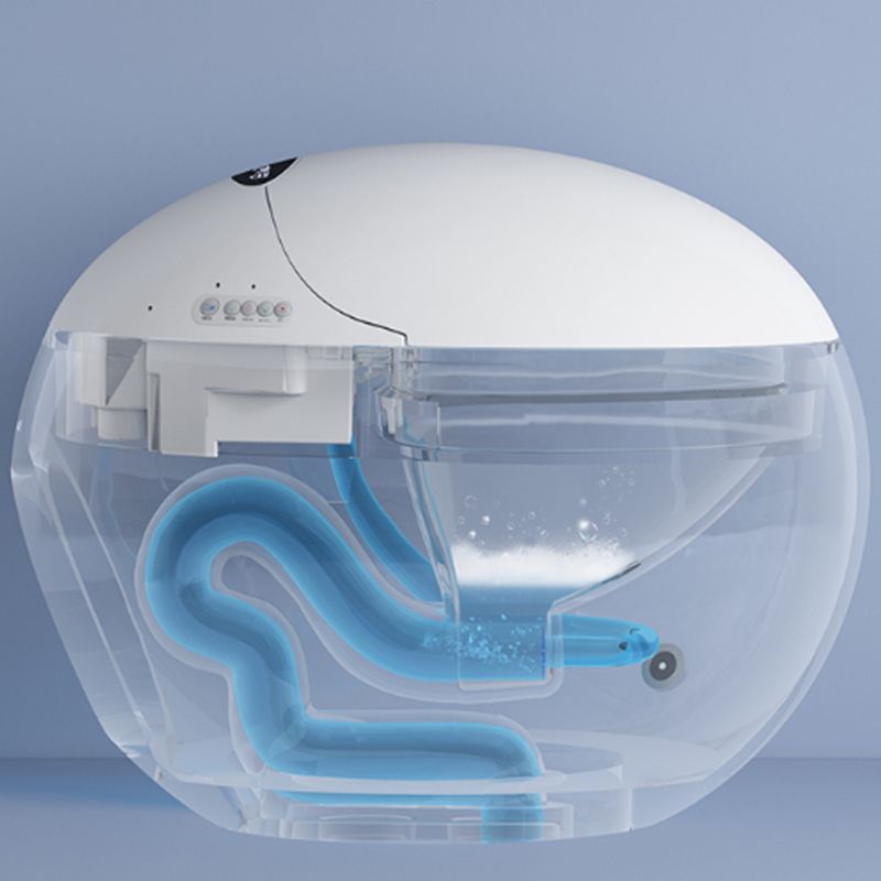 Modern Ceramic Flush Toilet One Piece Toilet Bowl for Bathroom