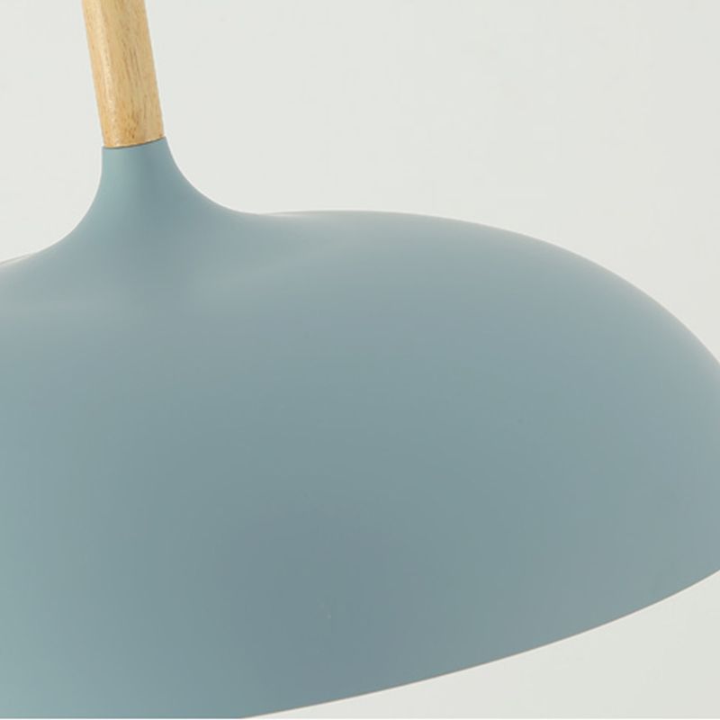 Couvre-pot Forme de suspension Éclairage de style moderne Métal 1 pendentif léger pour salle à manger