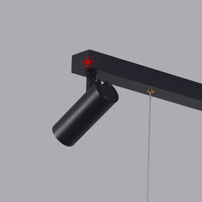 Estilo contemporáneo Geometry Island Lighting Lights Metal Island Lights