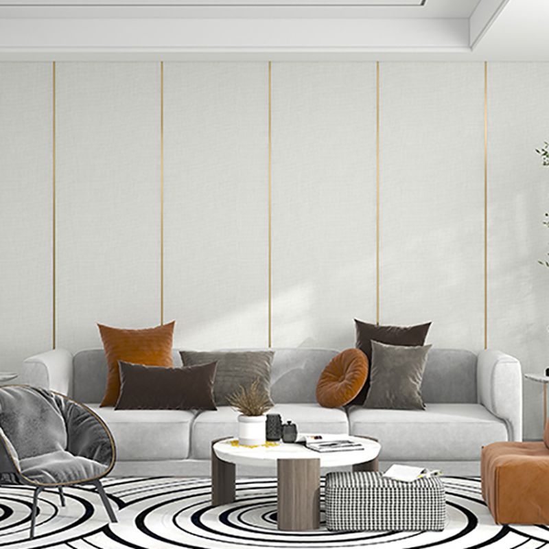 Mildew Resistant Wall Tile Peel and Stick Waterproof Wall Paneling for Living Room