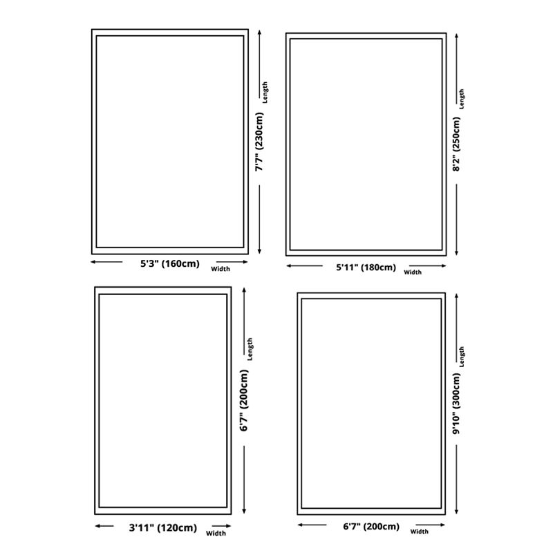 Grey Tone Triangle Print Rug Polyester Nordic Carpet Non-Slip Backing Indoor Rug for Home Decoration