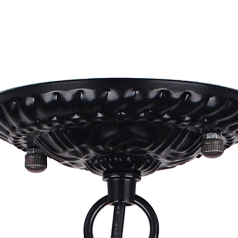 Tiffany Style Pendant Lamp with Glass Shade Dinning Room Suspension Lighting Fixture