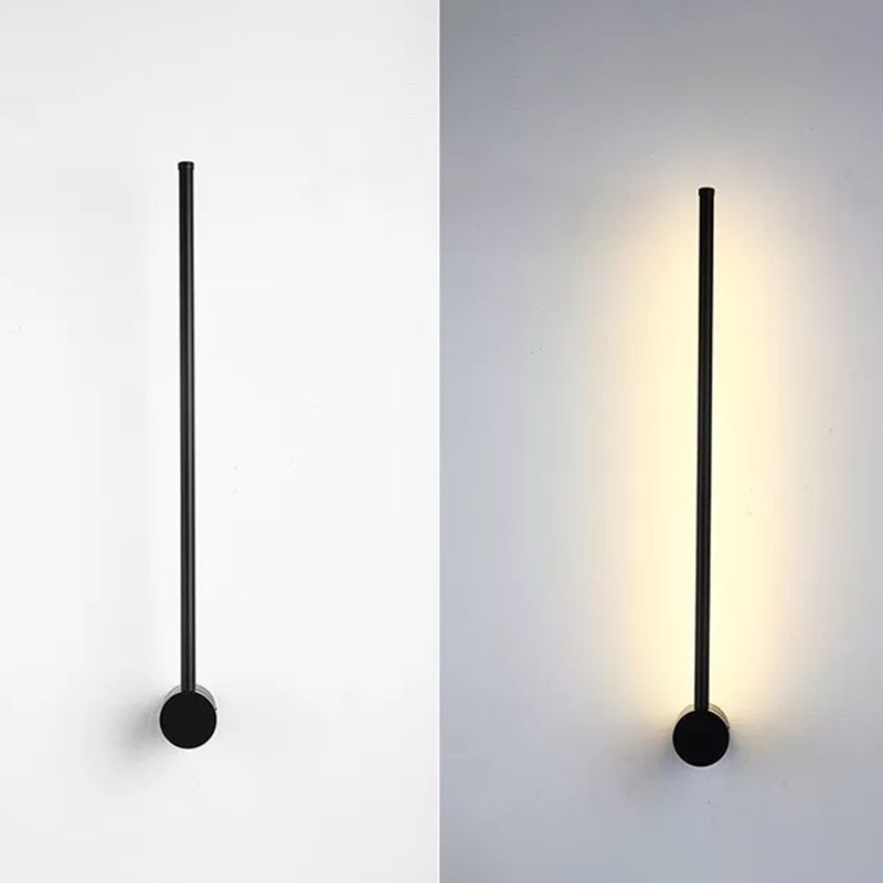 1 Licht linearer Wandleuchten moderner minimalistischer Eisenleuchten Wandleuchte