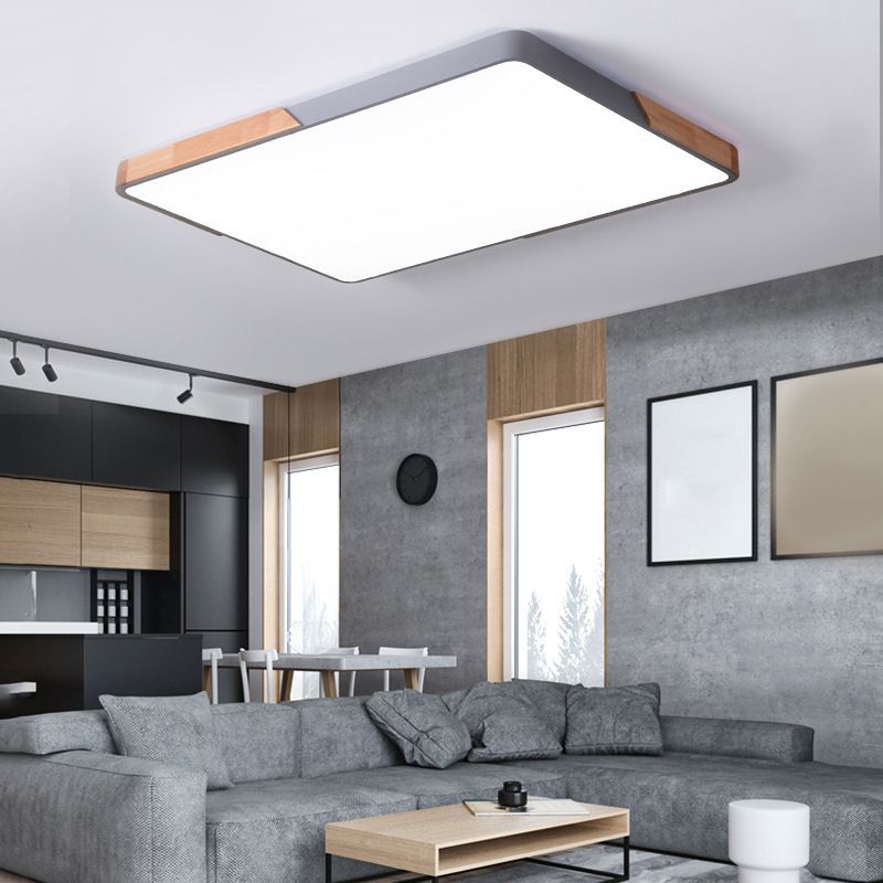 Lampada da Incasso Rettangolare Stile Moderno in Metallo a 1 luce Led da Incasso