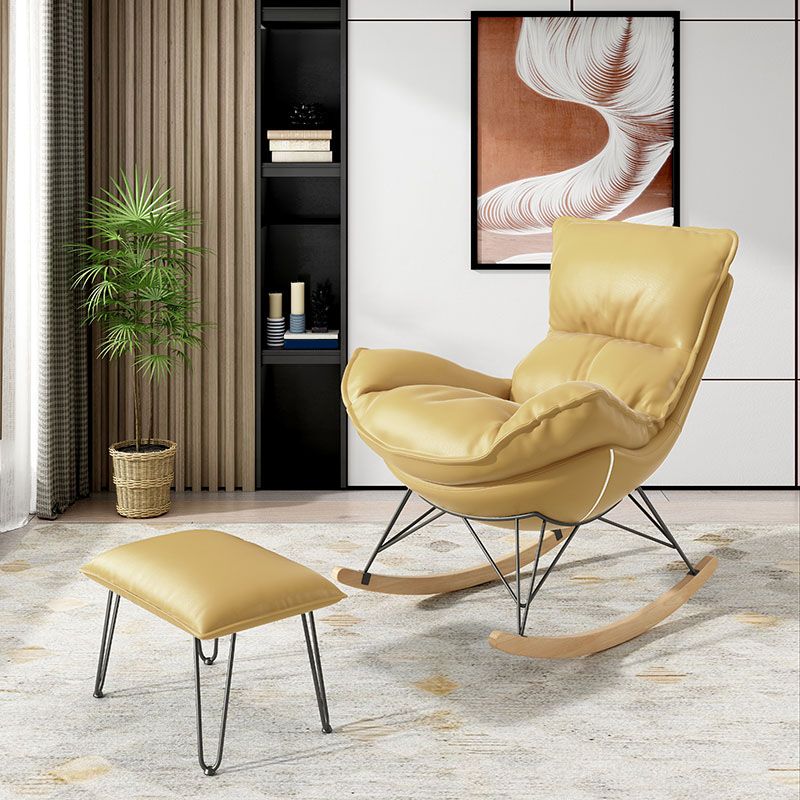 Luxury Leisure Home Rocker Chair Waterproof Chair for Living Room