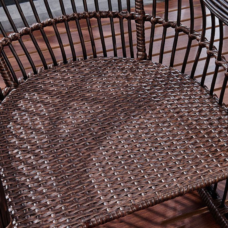 Modern Tempered Glass Dining Table Set 1/2/4/5 Pieces Dining Table Set for Outdoor