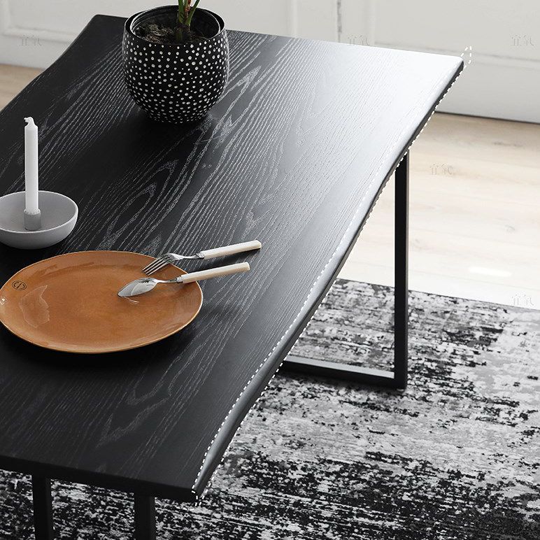 Modern Rectangle Wood Dining Table 1/2 Pieces Dining Set for Dining Room