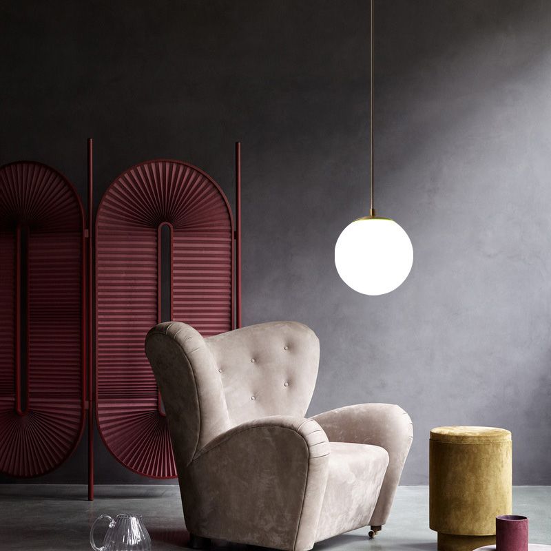 Globale hängende Leuchten modernes Glas 1 Lichtheizlicht Lichter