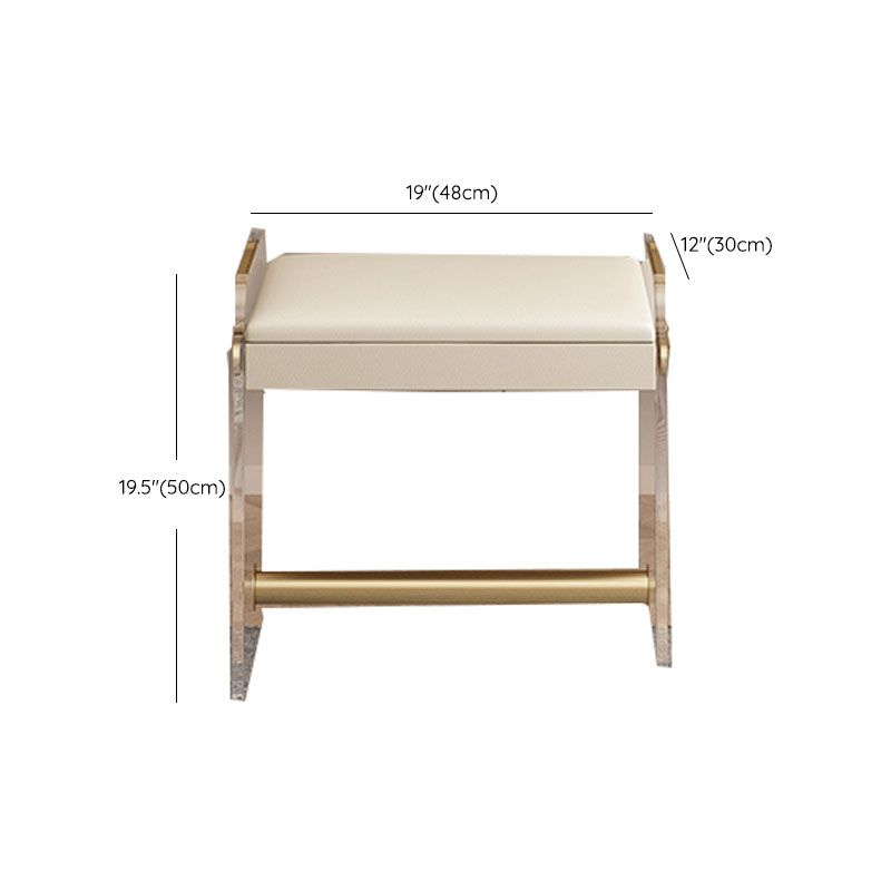 15.74" Wide Make-up Vanity with 3 Storage Drawers Bright White Dresser