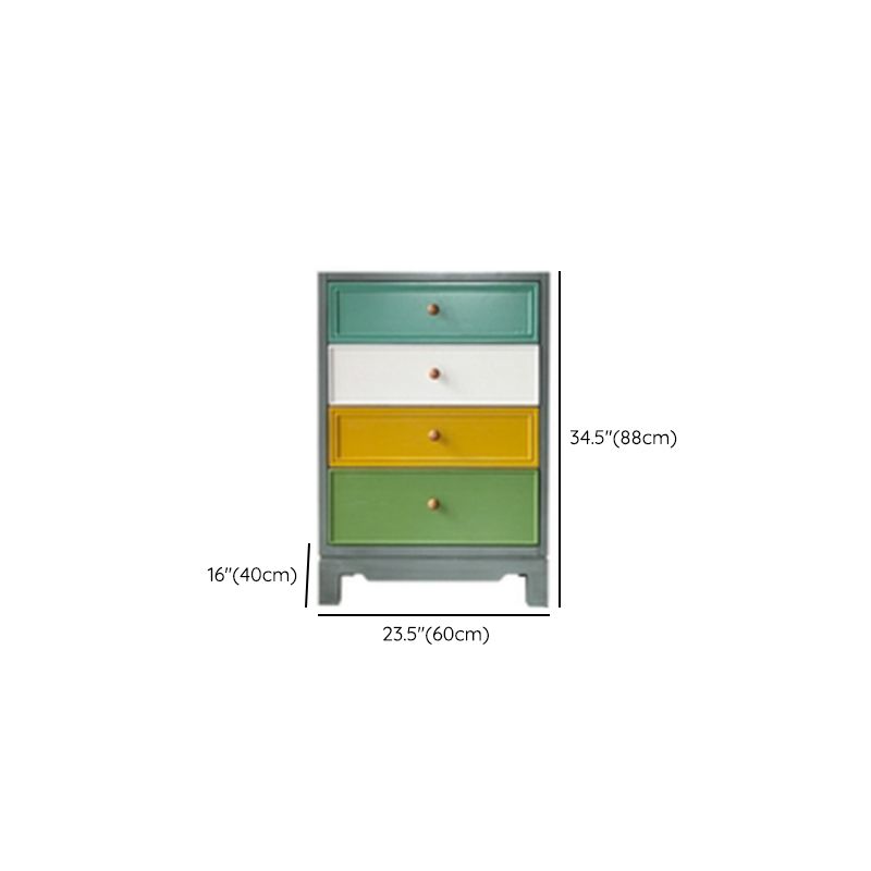 Wooden Storage Chest Dresser Modern Storage Chest with Drawers