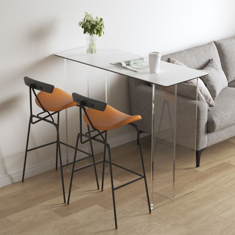 1/2/3 Pieces Bar Stool and Table Set Contemporary for Living Room