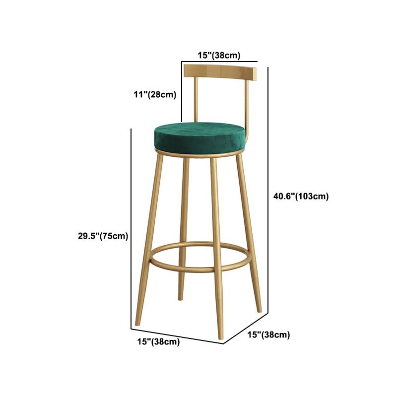 1/3 Pieces Glam Iron Bar Table Set White Stone Top Bistro Set with Shelf