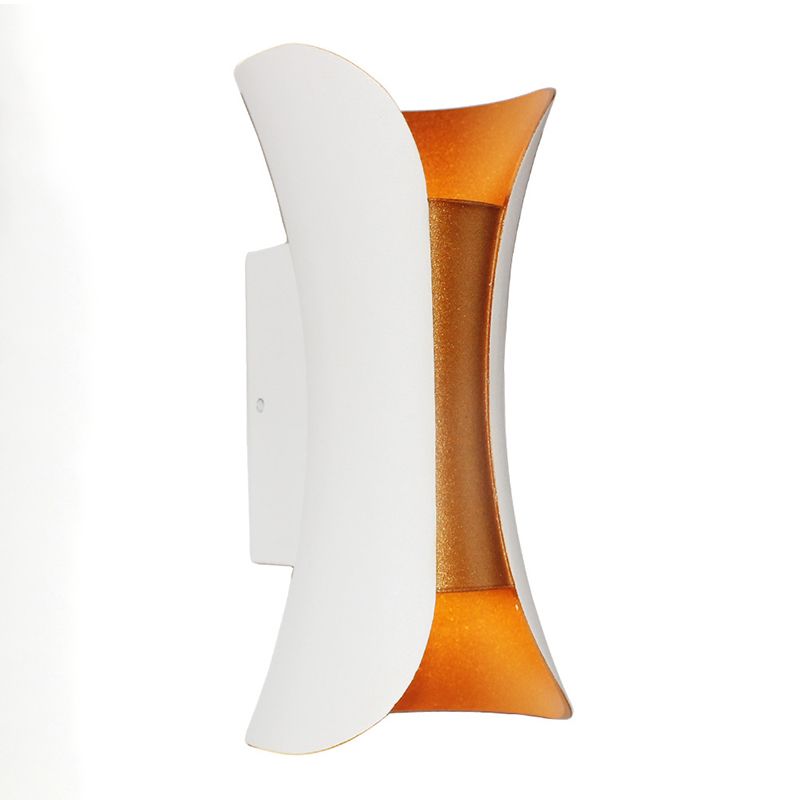 Curl Wall Mounted Lamp Postmodern Simplicity Aluminum Wall Mount Lamp for Living Room