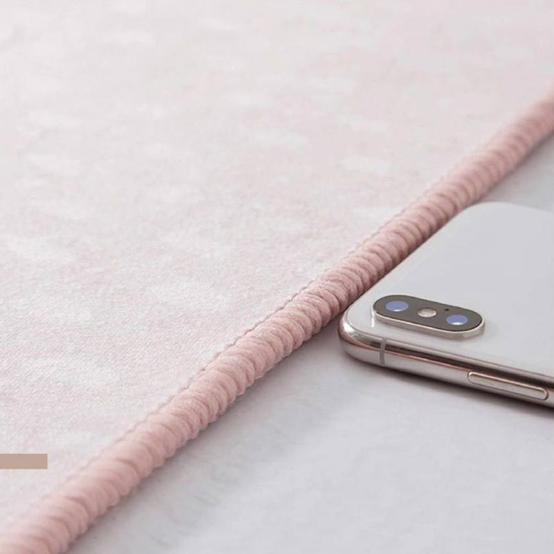Light Luxury Irregular Carpet Area Rug Polyester Stain Resistant Rug for Home Decoration