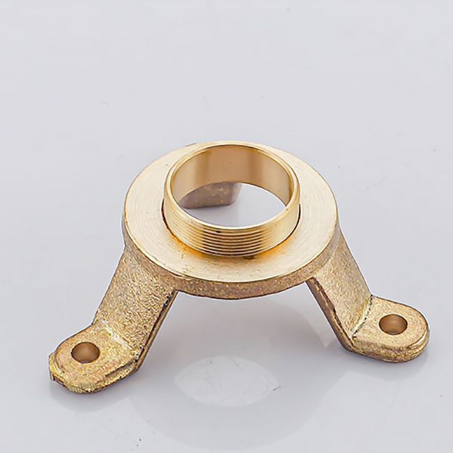 Modern Gold Bath Faucet Trim Floor Mounted High Arc Tub Faucet