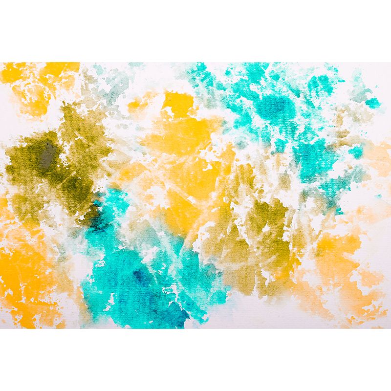 Modern Abstract Mural Decorative Living Room Wall Covering, Custom Printed