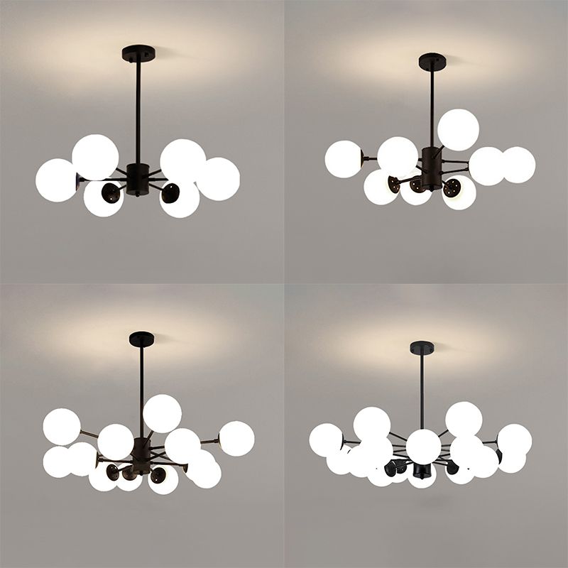 Modern licht luxe eenvoudige stijl led hangsel kroonluchter licht voor woonkamer eetkamer slaapkamer