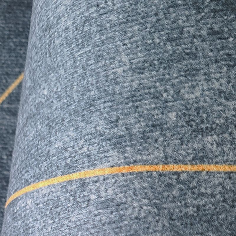 Tapis graphique de mélange moderne gris tapis de support sans glissement pour le salon